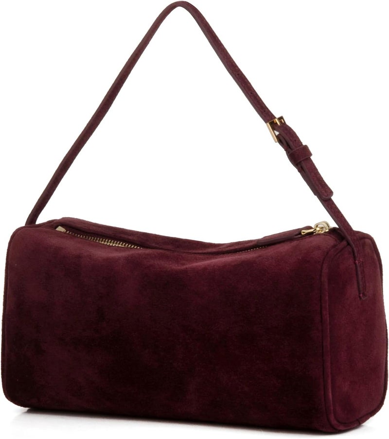 DONNAIN Premium Suede Leather Crossbody Purses for Women, Small Shoulder Bag with Adjustable Strap and Crossbody Hobo Bag - Image 1